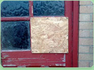 boarded up Walsall